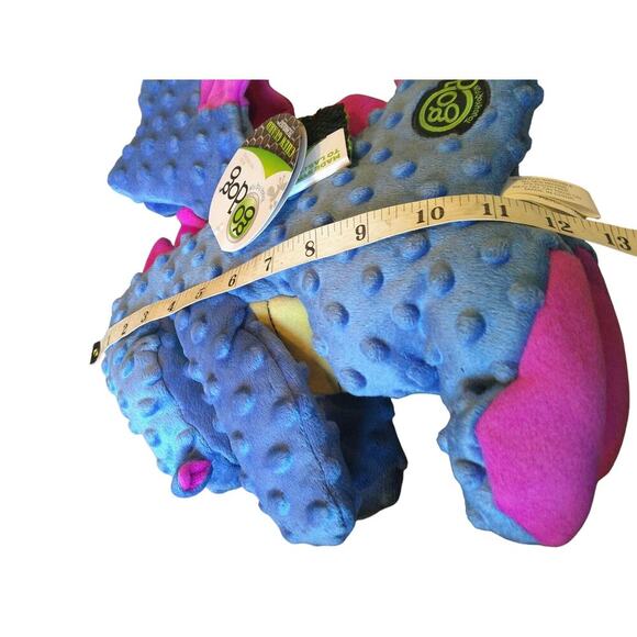 GoDog Dragons Chew Guard Squeaky Plush Dog Toy - Picture 8 of 8